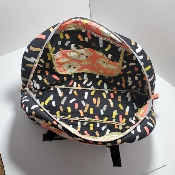 Padded Multi Colored Large Fabric Tote - Picture 5 of 7